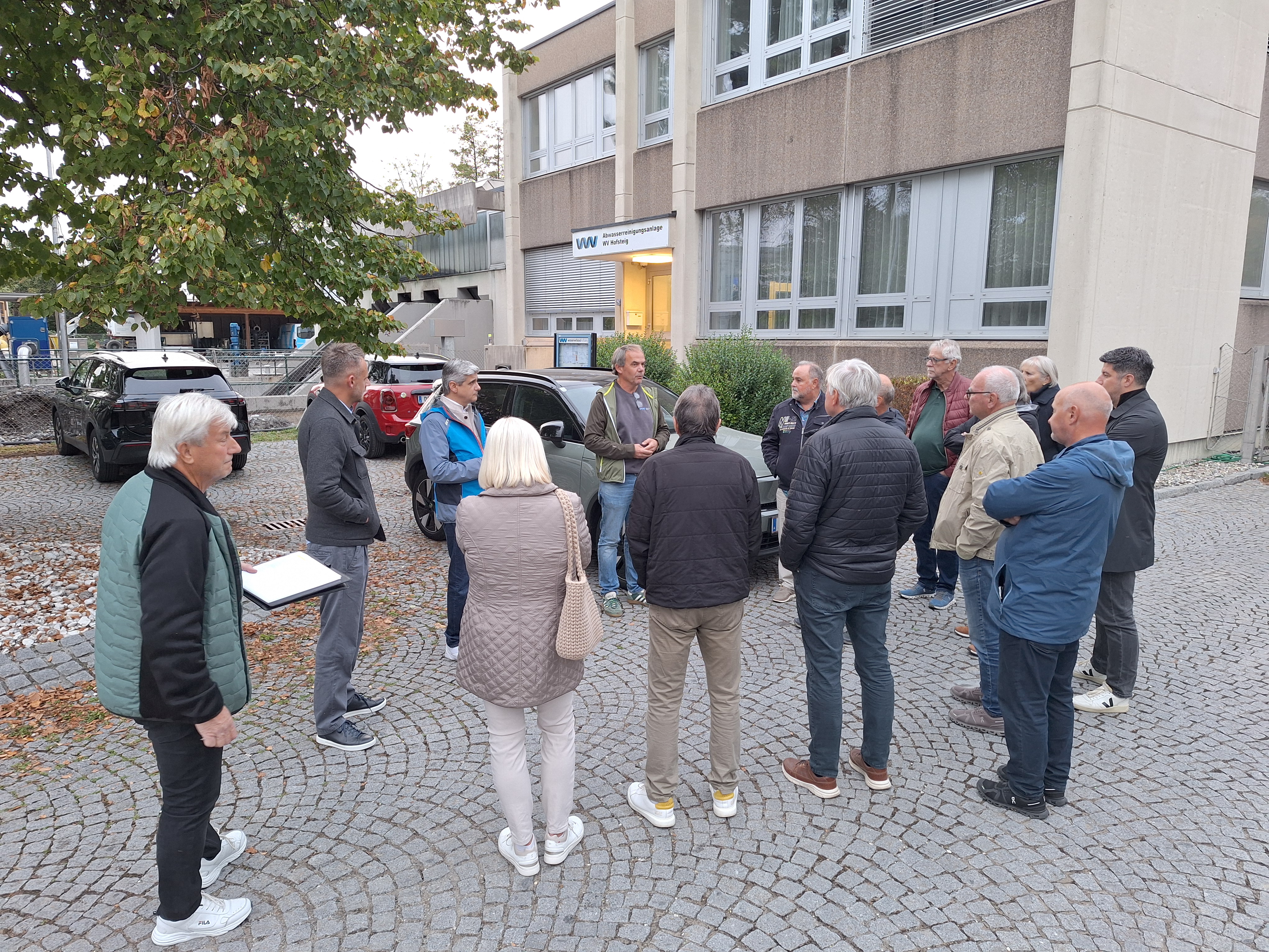 Besichtigung ARA Hofsteig mit Nahwärme